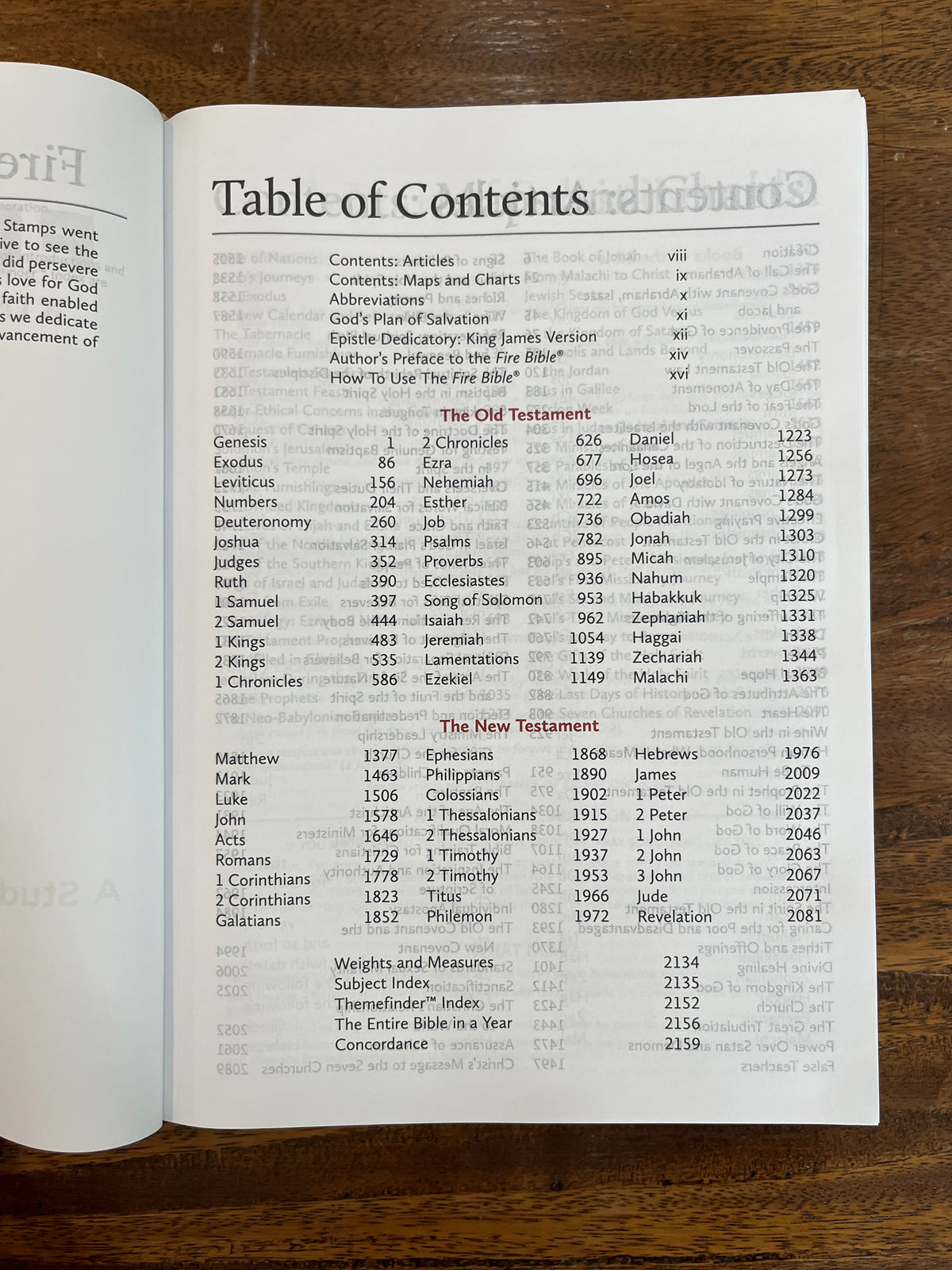 KJV Fire Bible, Hardcover