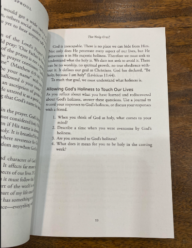 Holiness of God