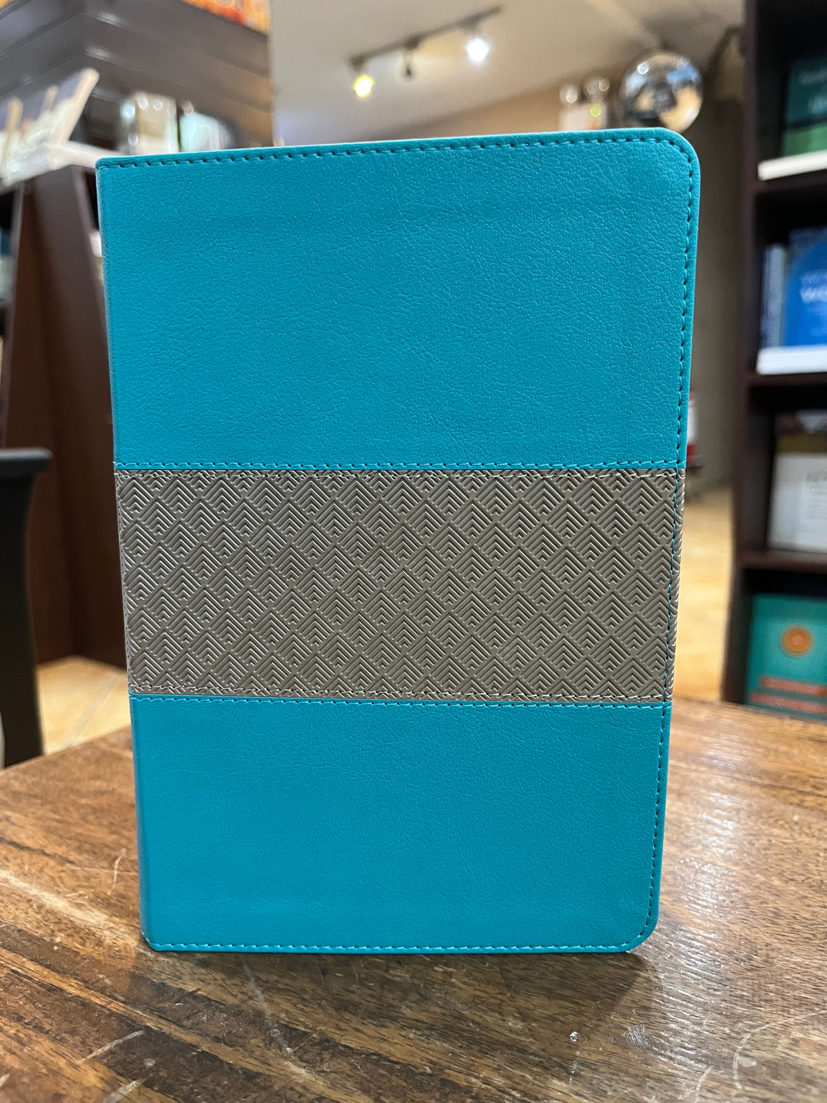 NIV Giant-Print Compact Bible Teal