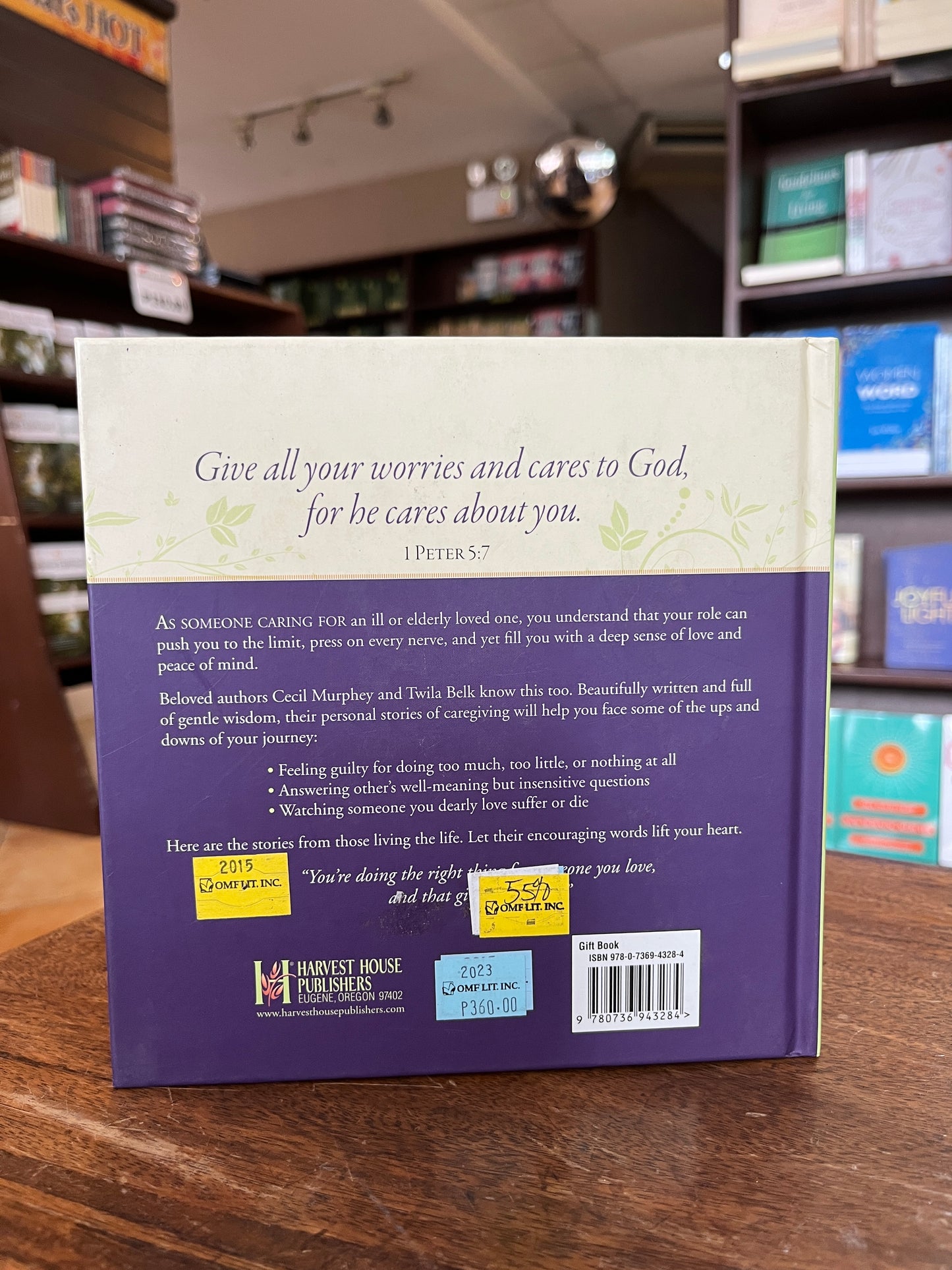 Because You Care: Spiritual Encouragement for Caregivers