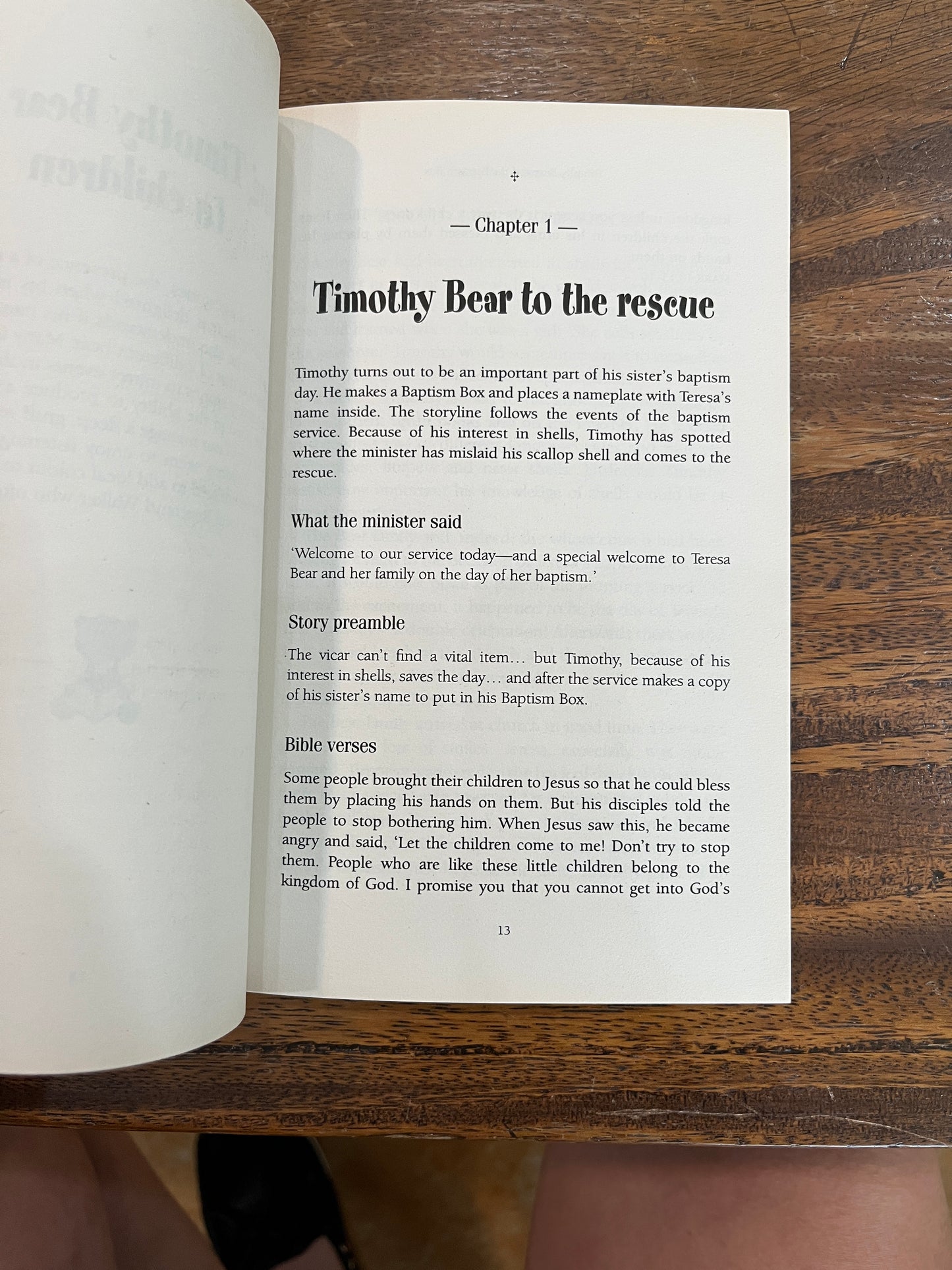 Timothy Bear and the Baptism Box: 12 Five-minute Stories and Simple Activities for Baptism Families (SALE ITEM)