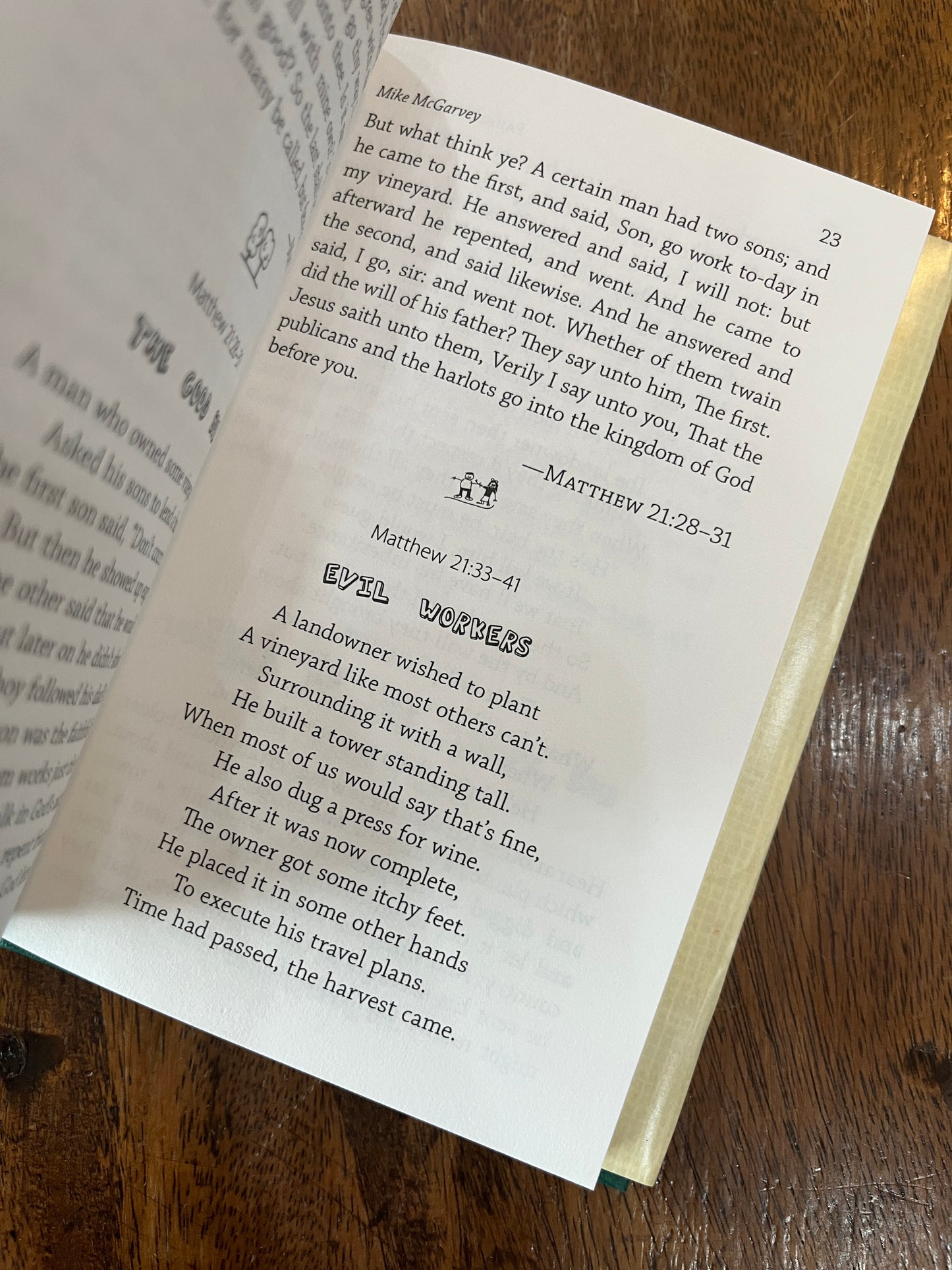 Parables in Rhyme, Hardcover (OM)