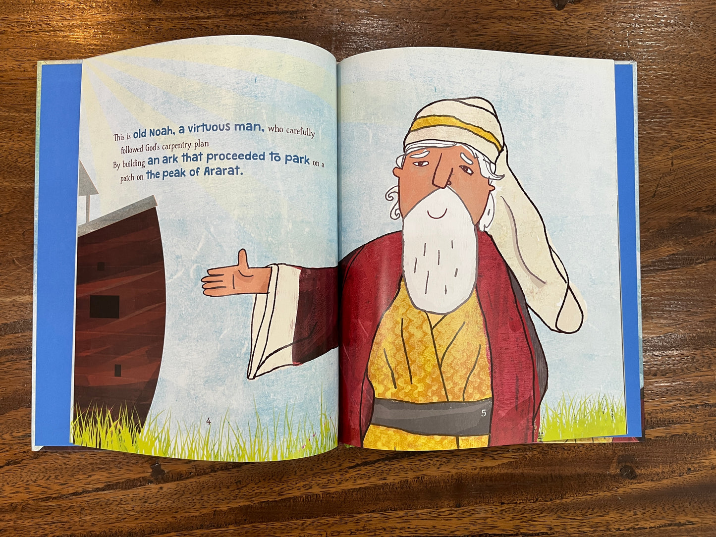 A Patch on the Peak of Ararat (A Faith that God Built Book) Hardcover – Picture Book (SALE ITEM)