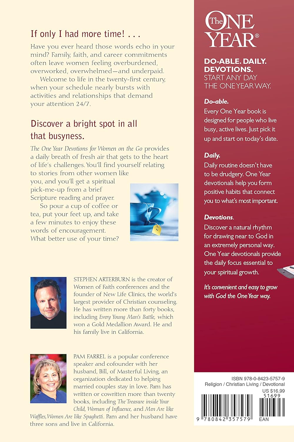 The One Year Devotions for Women on the Go (One Year Books)