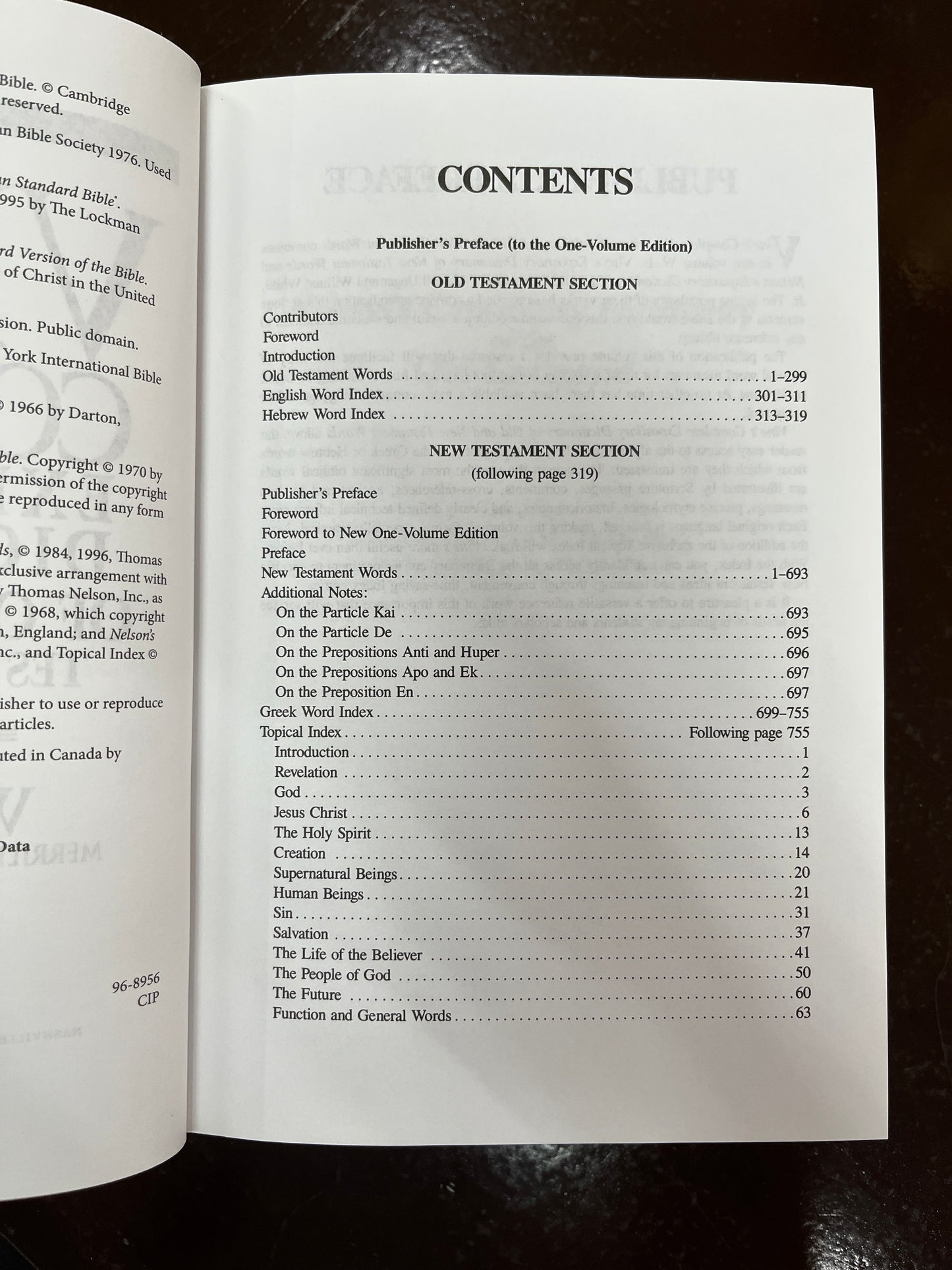 Vine's Complete Expository Dictionary of Old and New Testament Words