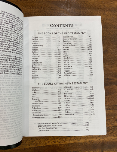 KJV Comfort Print Reference Bible, Giant Print, Black