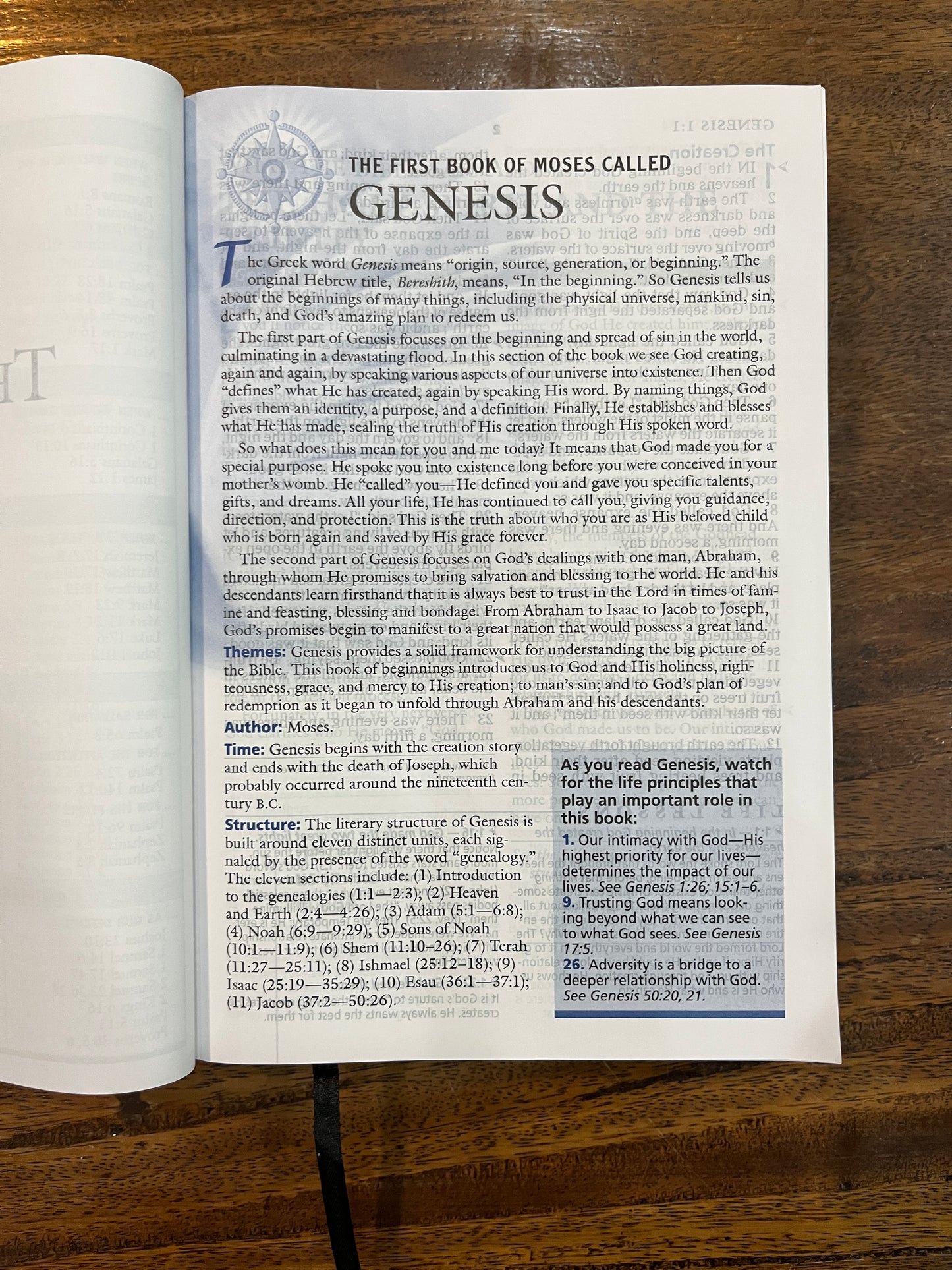 NASB The Charles F. Stanley Life Principles Bible Large Print Edition (Hardcover)
