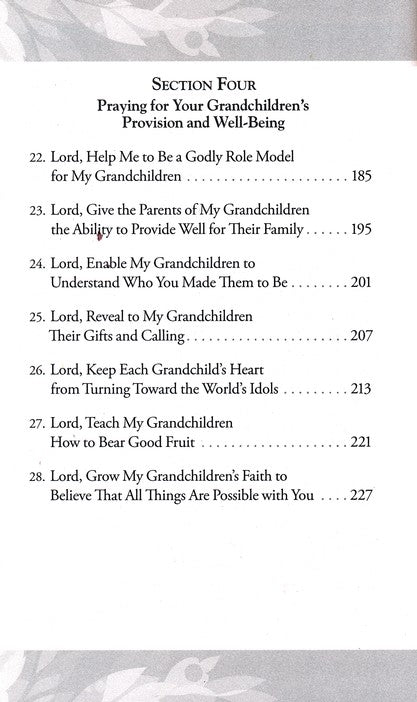 The Power of a Praying Grandparent