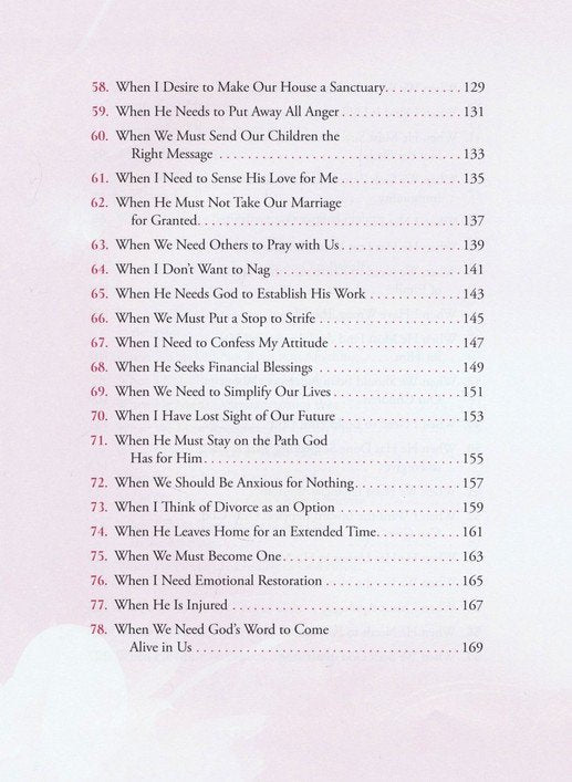 The Power of Praying Wife Devotional