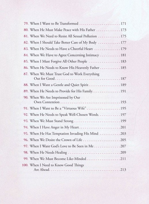 The Power of Praying Wife Devotional