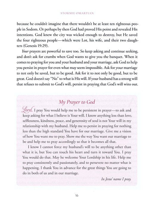 The Power of Praying Wife Devotional