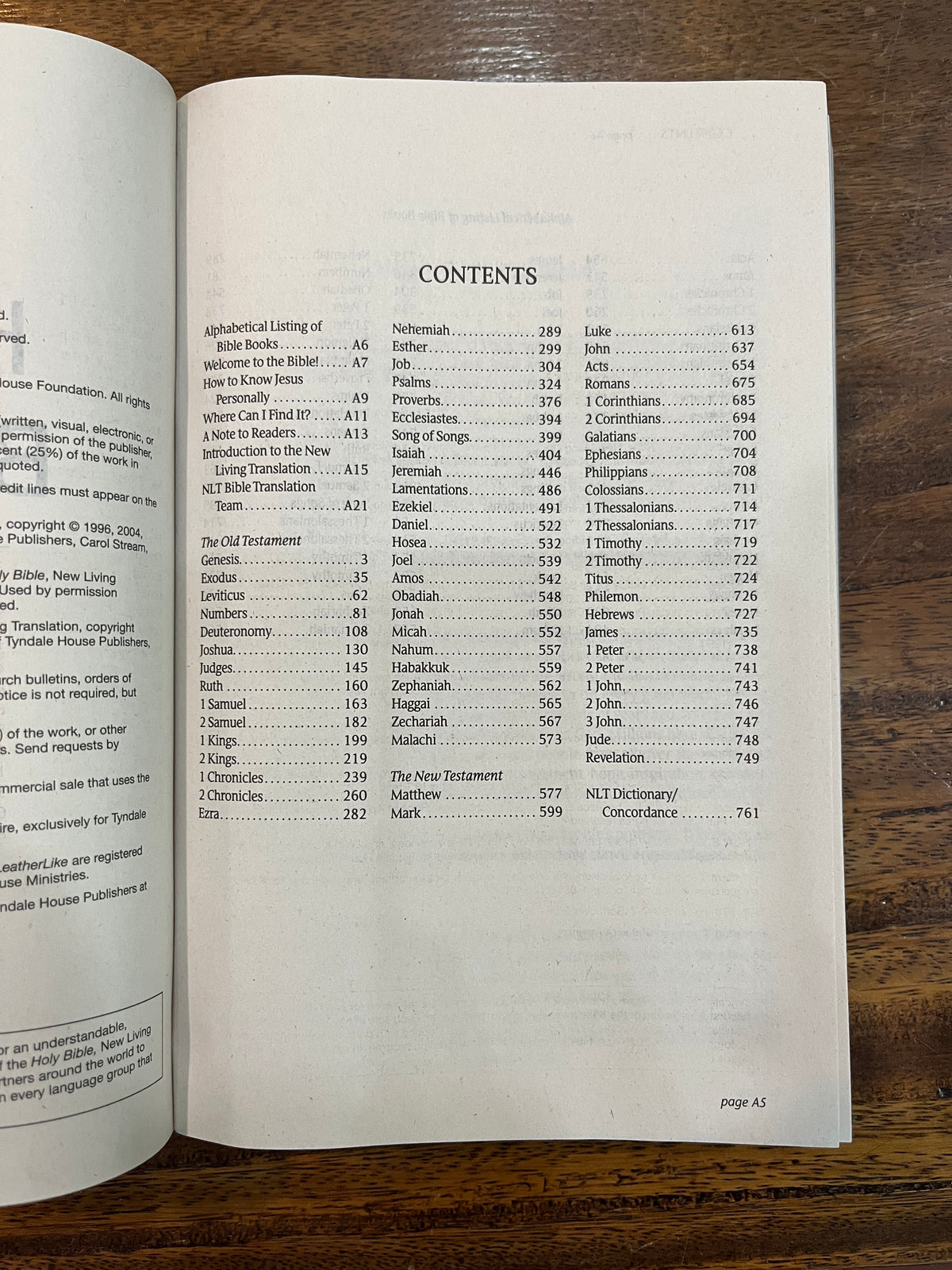 NLT Gift & Award Economy Bible