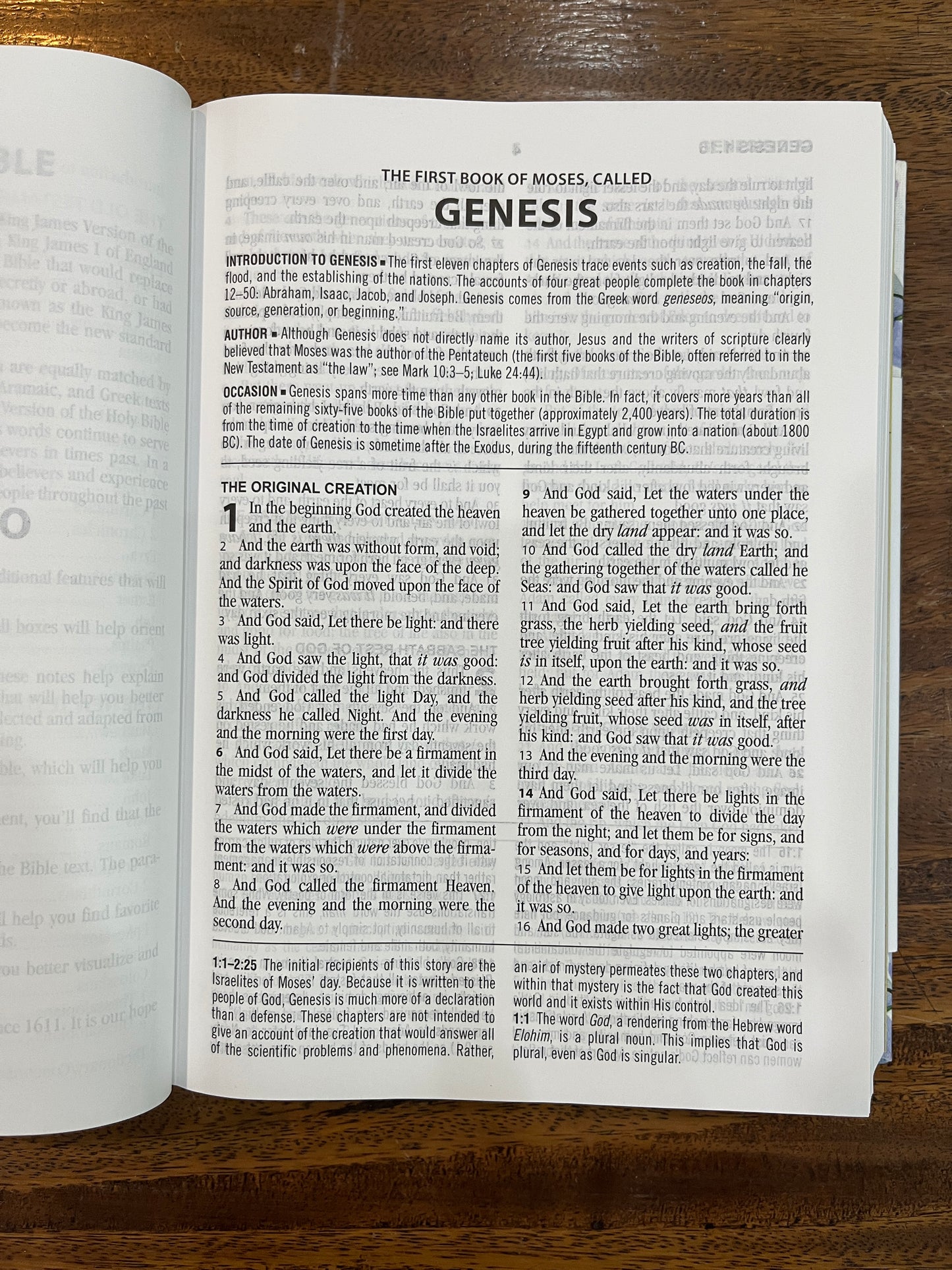 KJV Study Bible - Large Print [Hummingbird Lilacs]