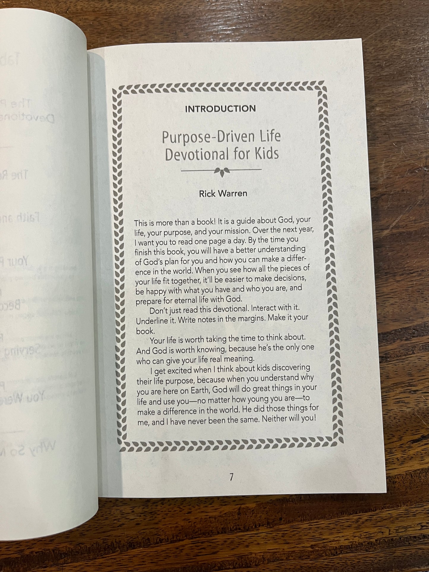 The Purpose Driven Life Devotional for Kids