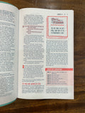 NLT Girls Life Application Study Bible (LeatherLike, Teal/Pink Flowers)