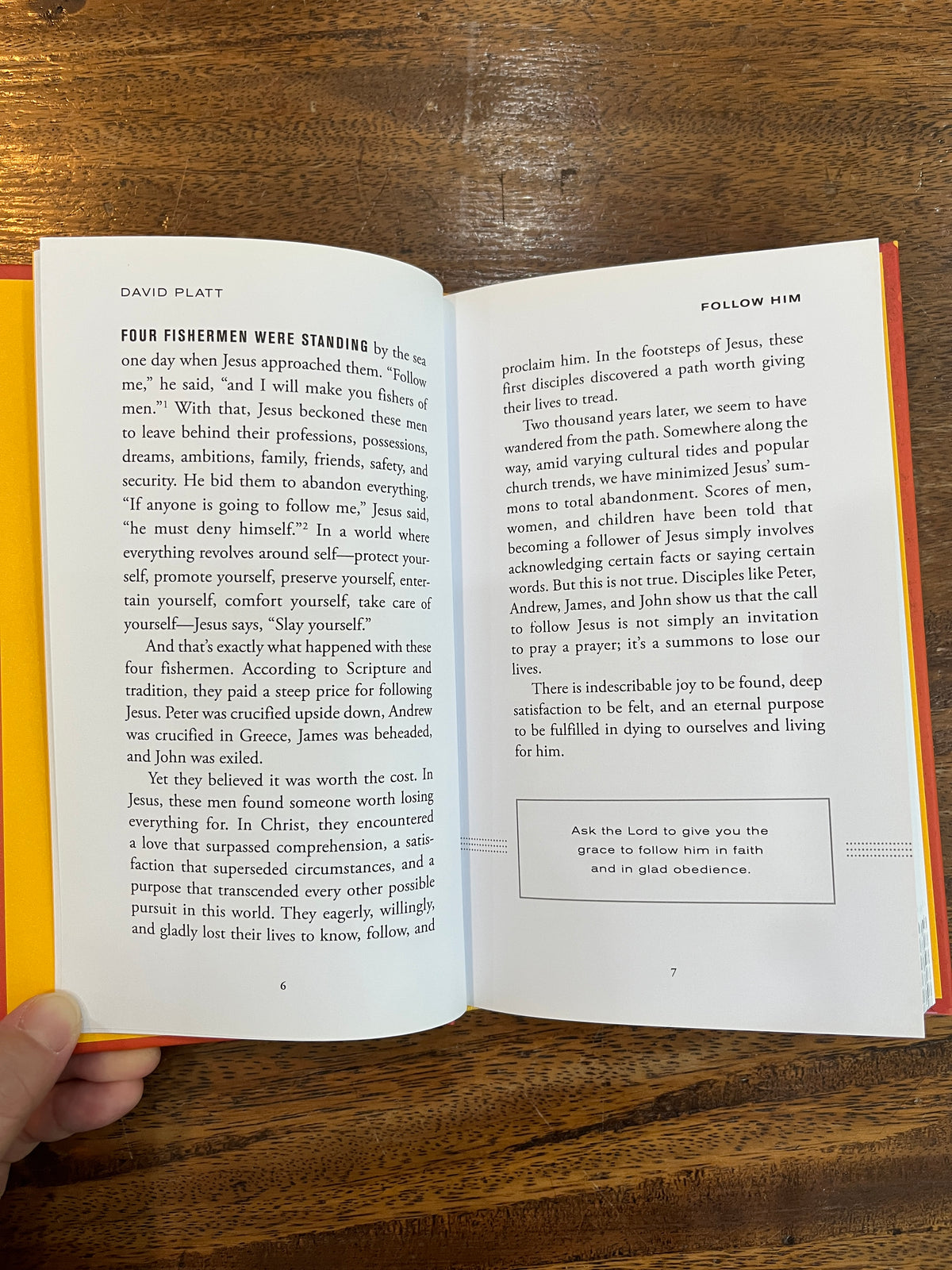 Follow Him: A 35-Day Call to Live for Christ No Matter the Cost