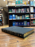 NKJV Giant-Print Thinline Bible, Comfort Print--soft leather-look, black (red letter)