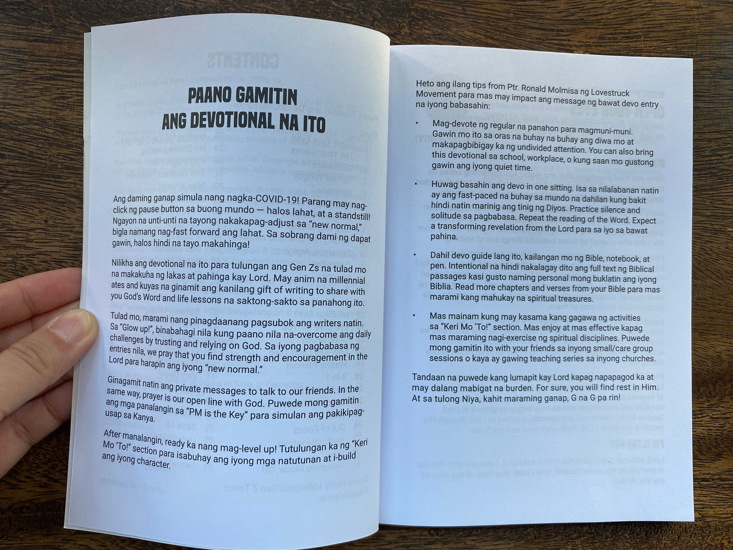 G! Devotional Para Sa Mga Ganap Natin Sa Buhay