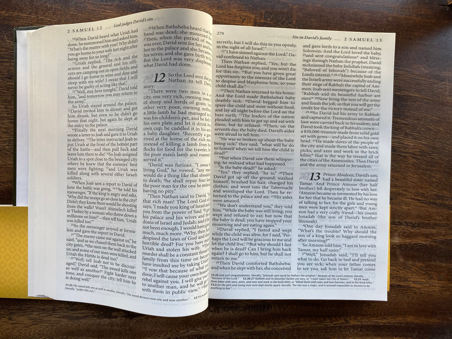 The Living Bible Large Print Edition (Hardcover, Green)