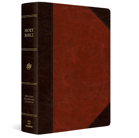 ESV Super Giant Print Bible (TruTone, Brown/Cordovan, Portfolio Design): Holy Bible, English Standard Version