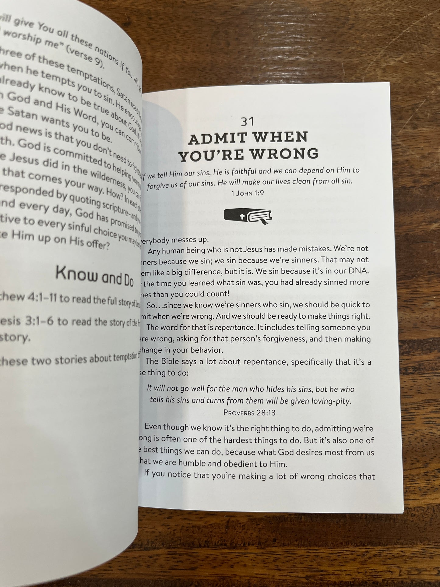 Know Your Bible Devotions for Teen Guys
