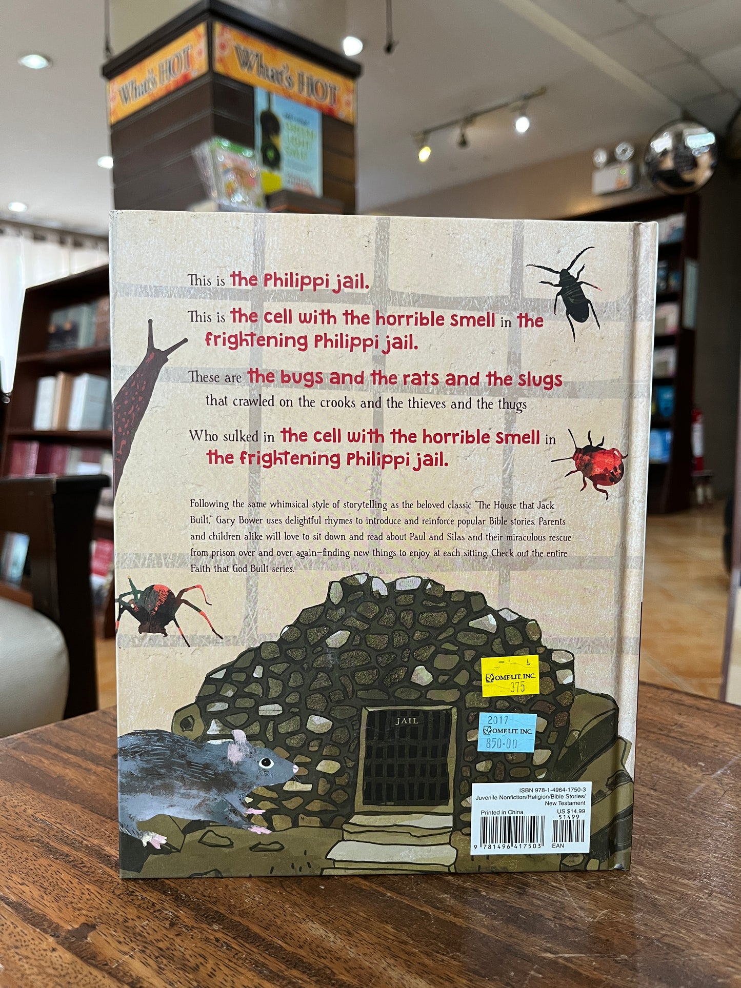 The Frightening Philippi Jail (A Faith that God Built Book) Hardcover – Picture Book