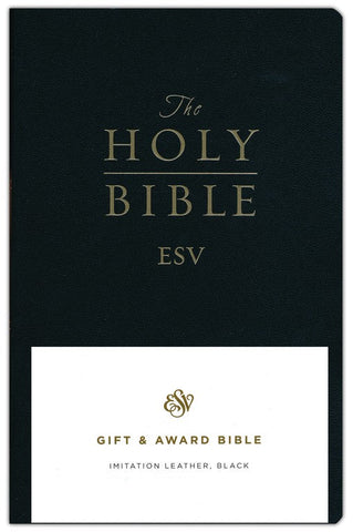 ESV Gift and Award Bible, Paperback, Black (SALE ITEM)