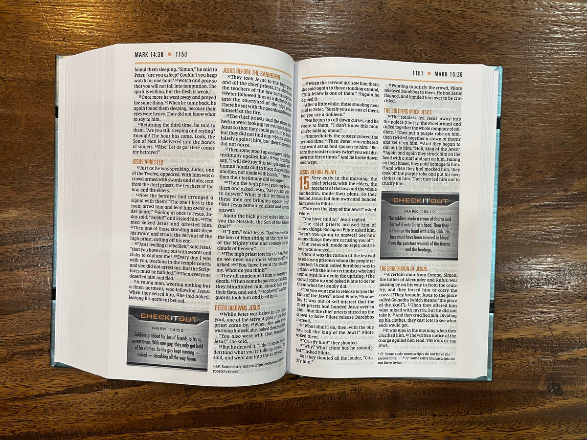 NIV Boys' Bible Hardcover, Comfort Print