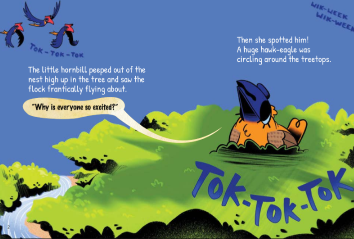 THE HOPEFUL HORNBILL