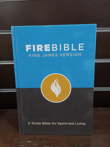 Fire Bible KJV version, hardcover