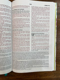 KJV Study Bible--hardcover with floral design