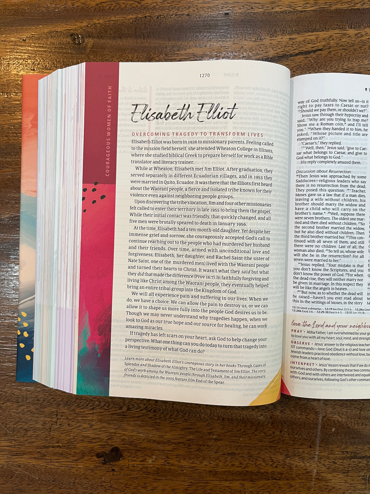 NLT Courage For Life Study Bible for Women, Filament-Enabled Edition