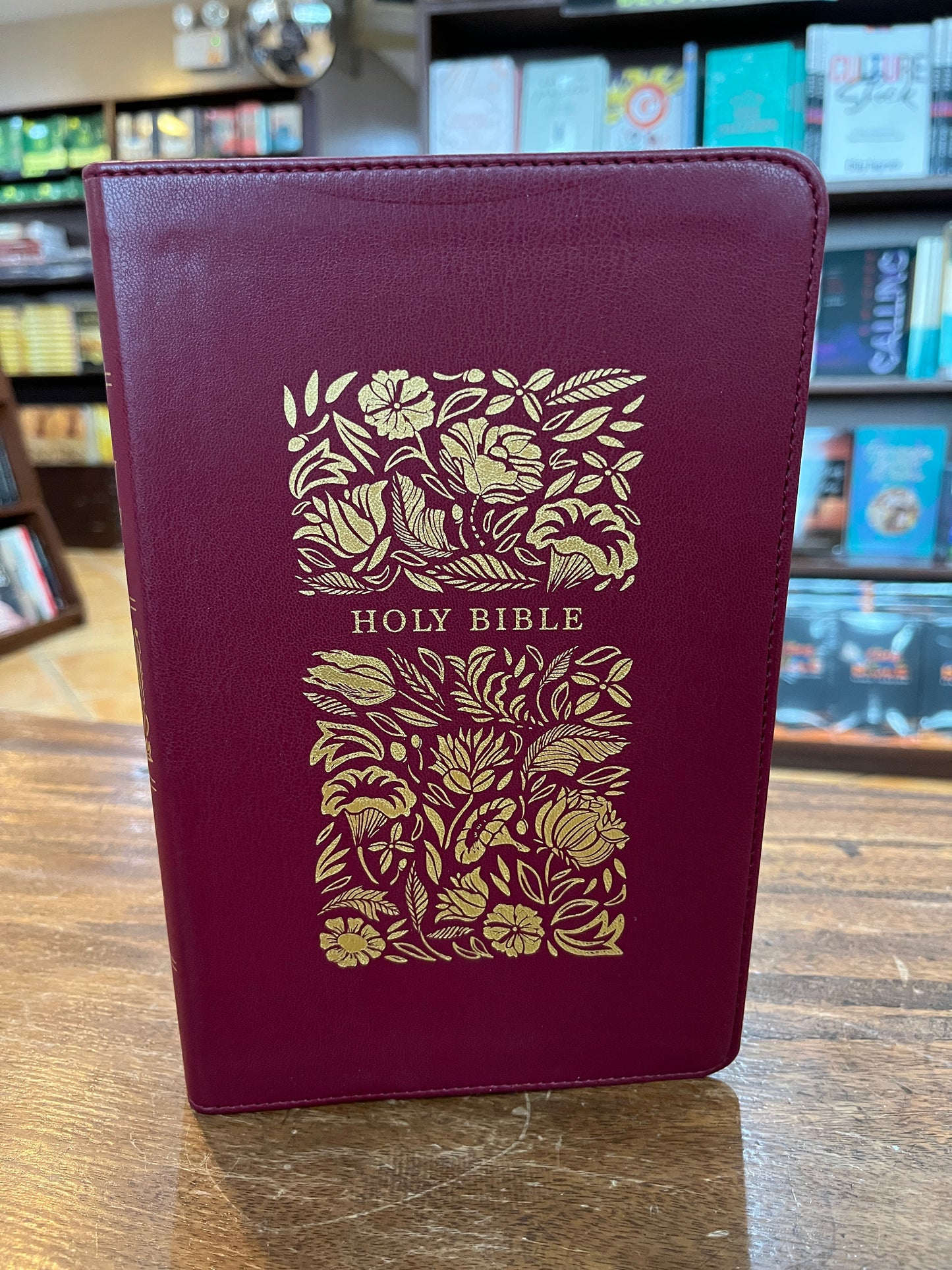 The KJV Study Bible, Indexed [Crimson Bouquet]
