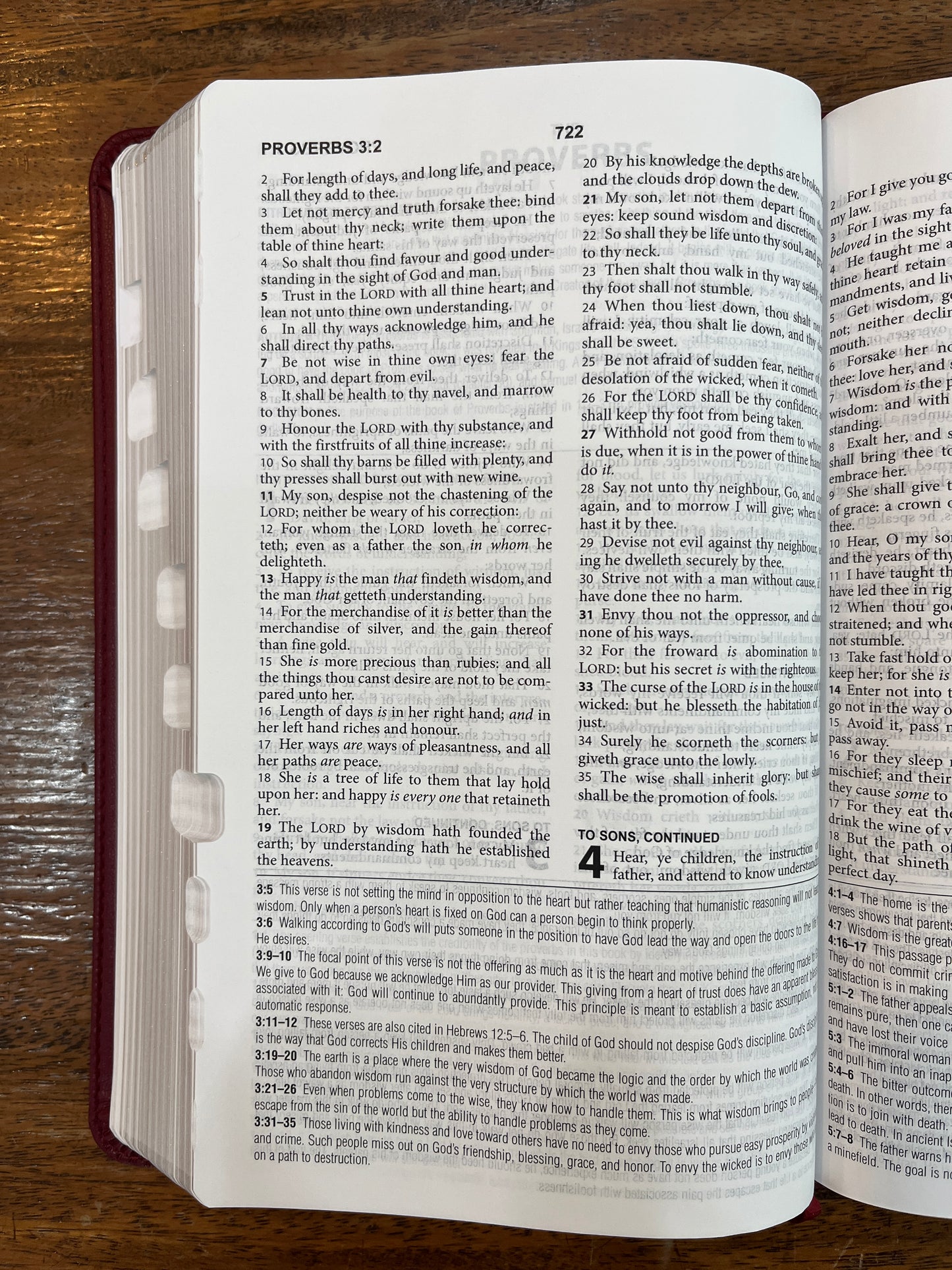 The KJV Study Bible, Indexed [Crimson Bouquet]