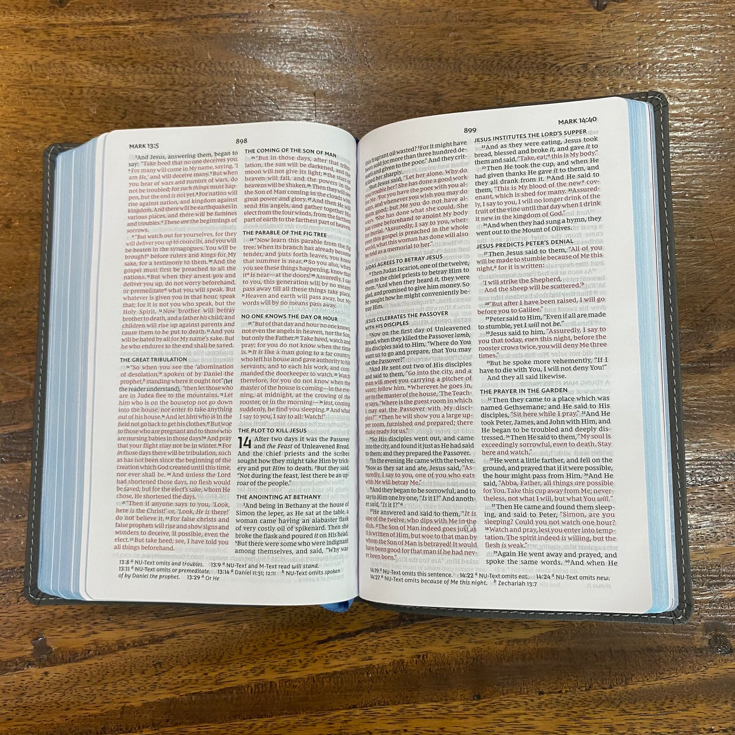 NKJV Thinline Bible Youth Edition Gray