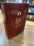 NIV Life Application Large-Print Study Bible, Third Edition Red Letter