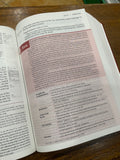 NIV Life Application Large-Print Study Bible, Third Edition Red Letter