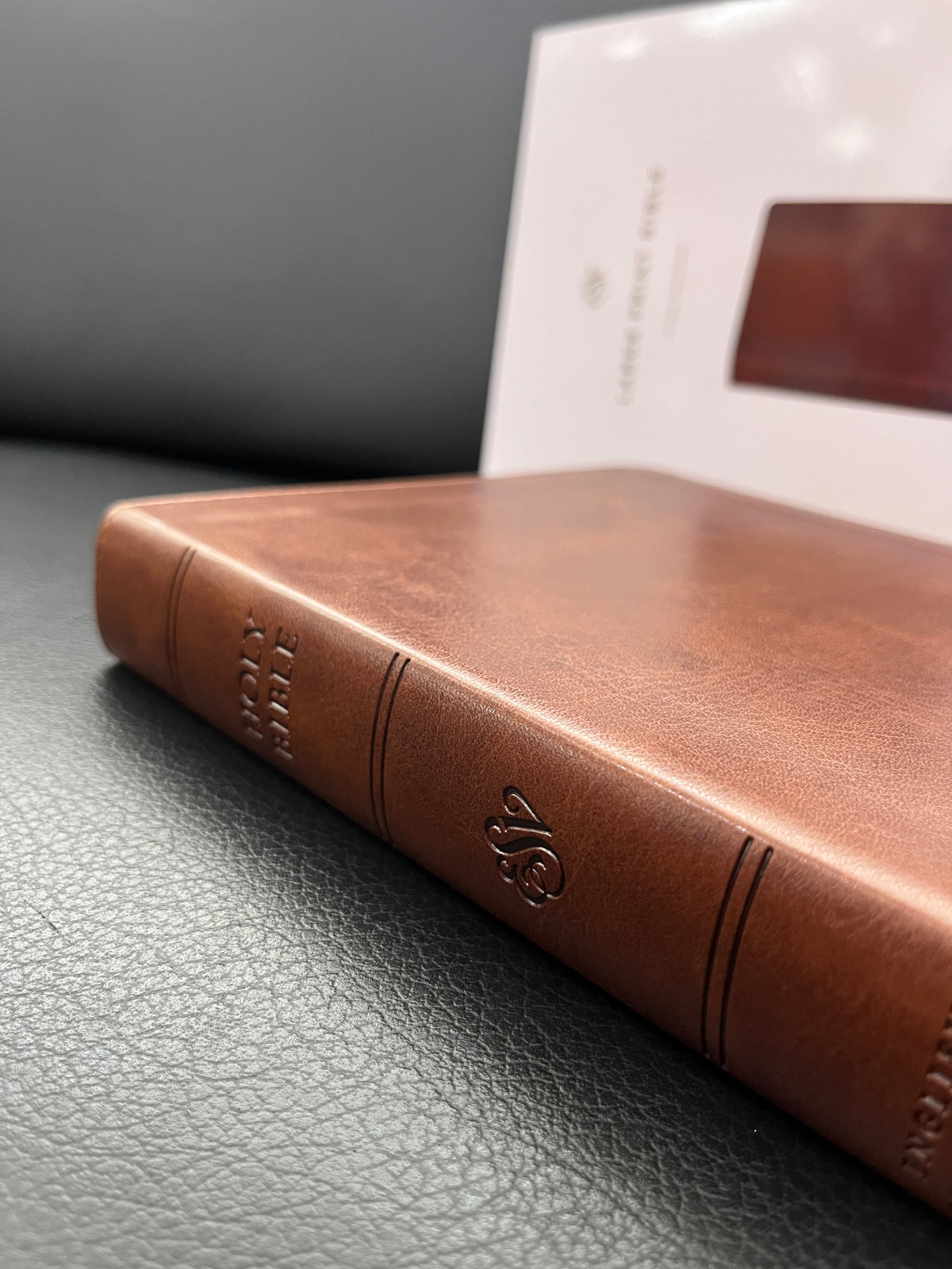 ESV Large Print Bible (TruTone, Deep Brown)