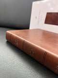 ESV Large Print Bible (TruTone, Deep Brown)