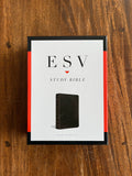 ESV Study Bible--Genuine leather, black