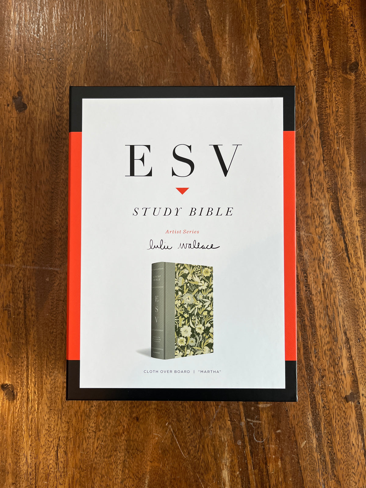 ESV Study Bible, Artist Series (Cloth over Board, Lulie Wallace, Martha)