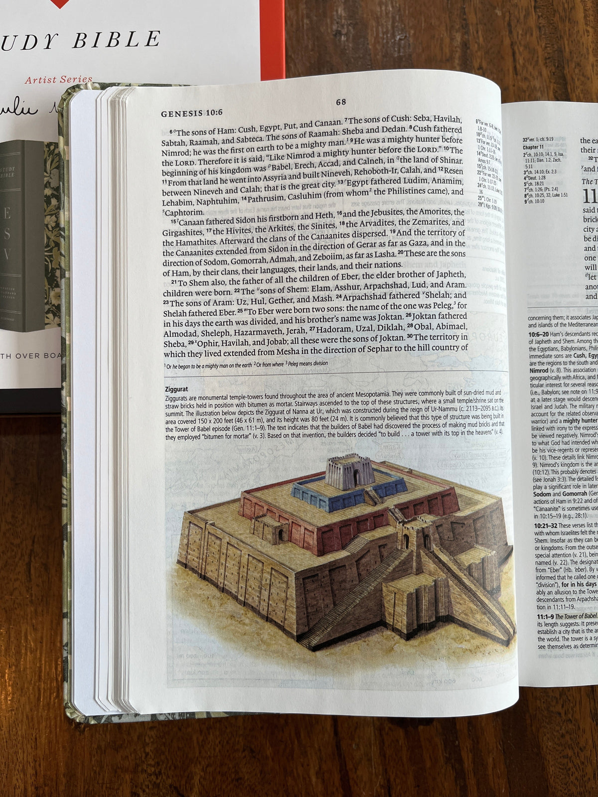 ESV Study Bible, Artist Series (Cloth over Board, Lulie Wallace, Martha)
