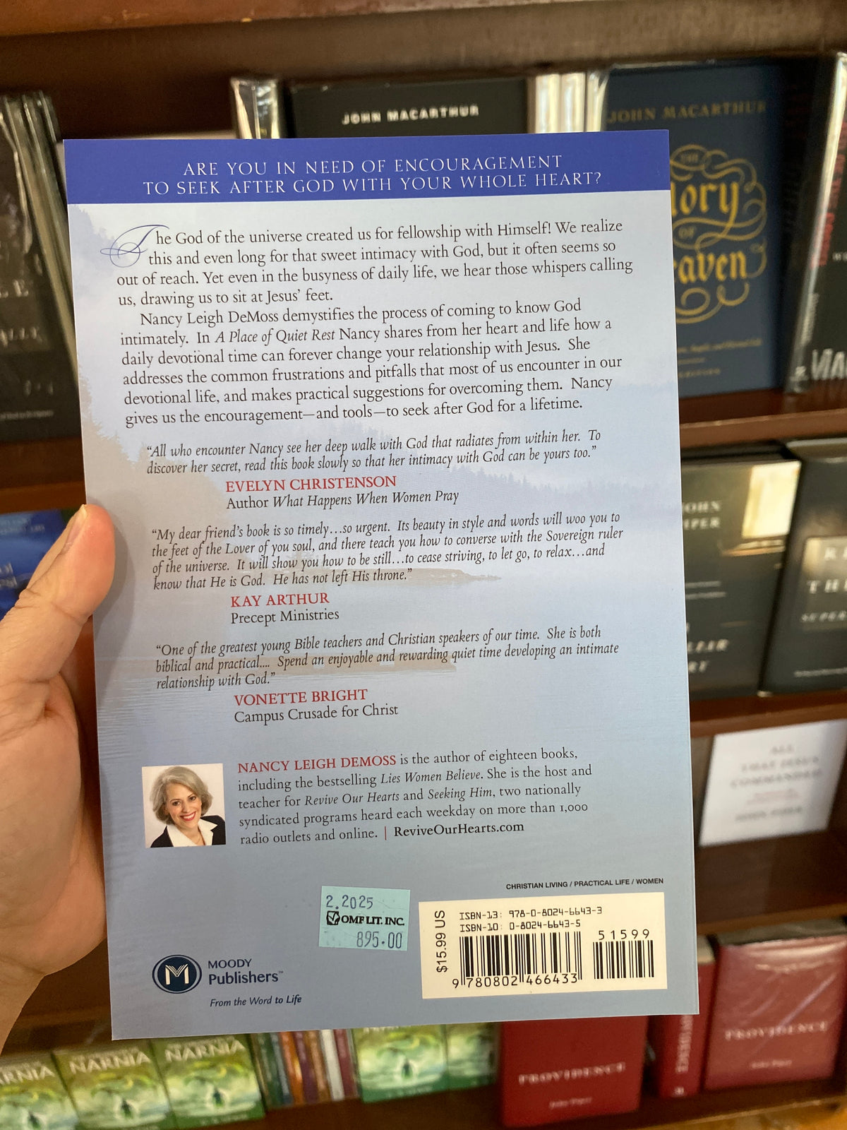 A Place of Quiet Rest: Finding Intimacy with God Through a Daily Devotional Life