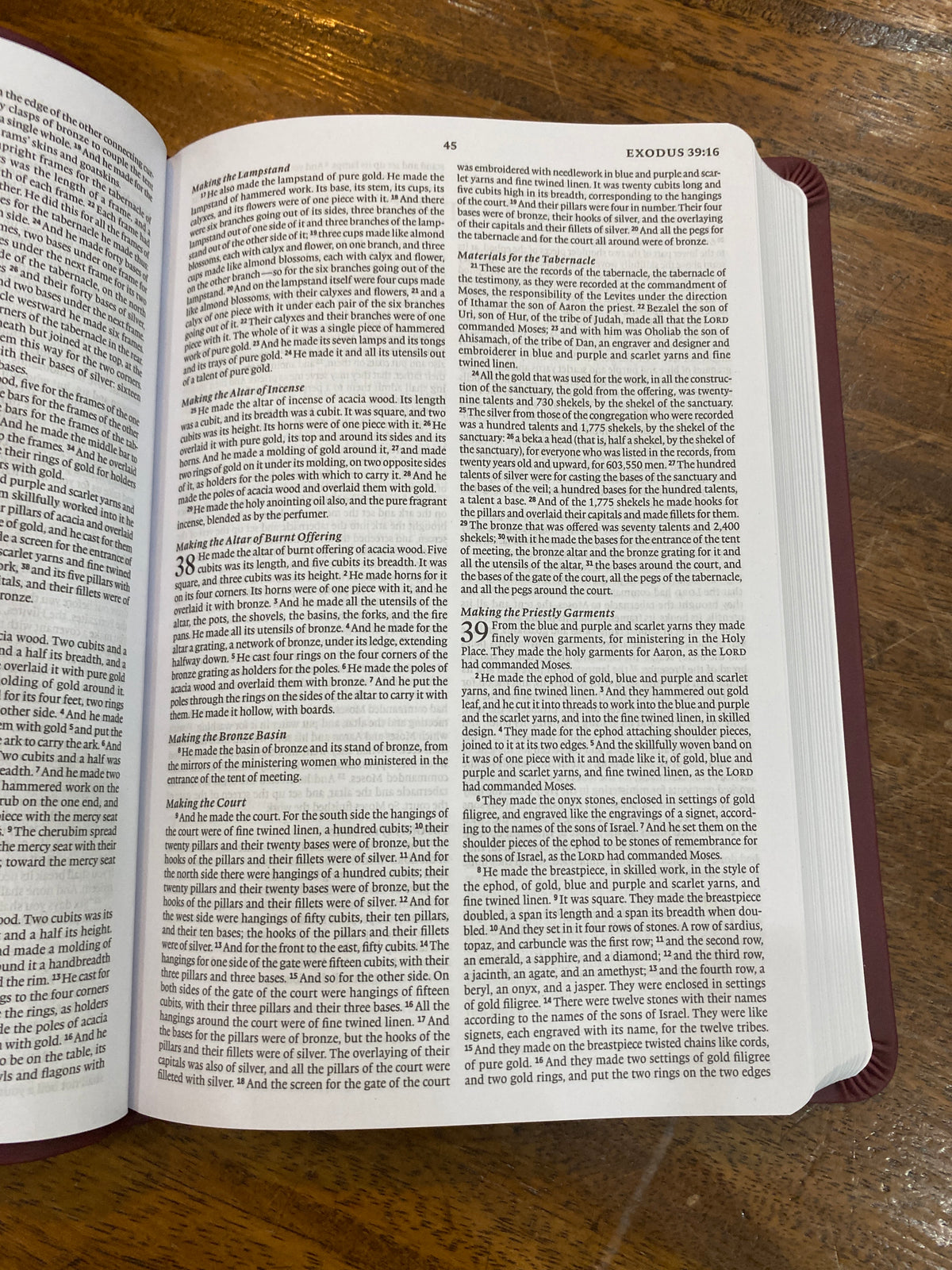 ESV Gift and Award Bible (TruTone Imitation Leather, Burgundy)