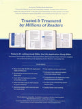 KJV Life Application Study Bible, Third Edition--soft leather-look, brown/mahogany (OM)