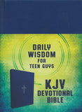 KJV Daily Wisdom for Teen Guys Devotional Bible