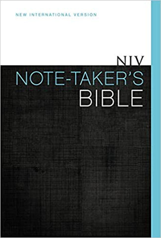 Copy of NIV, Note-Taker's Bible, Hardcover Hardcover – Special Edition