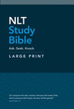 NLT Large-Print Study Bible, hardcover (OM)
