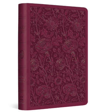 ESV Value Compact Bible (TruTone, Raspberry, Floral Design): Holy Bible, English Standard Version