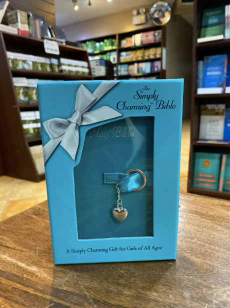NKJV Simply Charming Bible (Hardcover, Blue Edition)